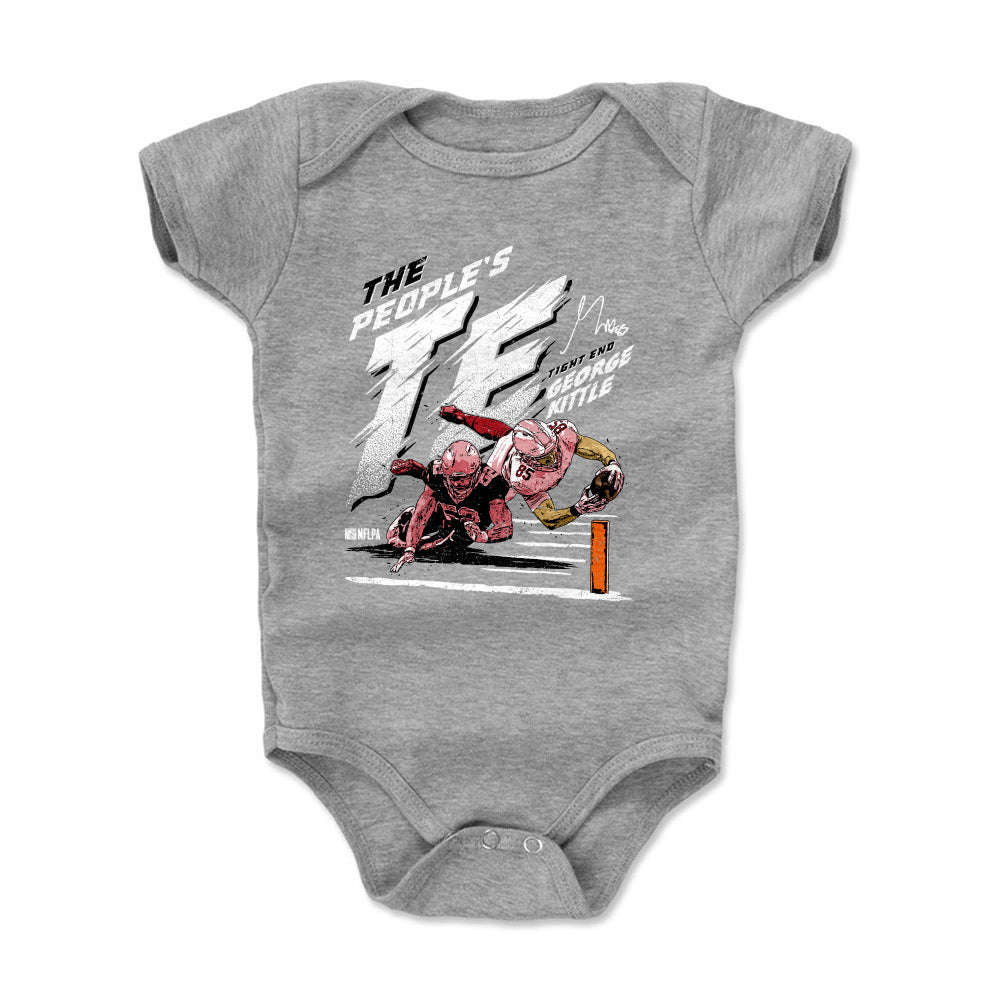 George Kittle Kids Baby Onesie | 500 LEVEL
