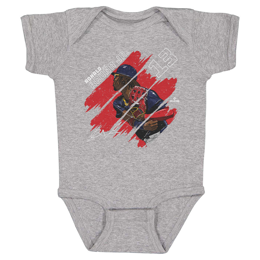 Ronald Acuna Jr. Kids Baby Onesie | 500 LEVEL