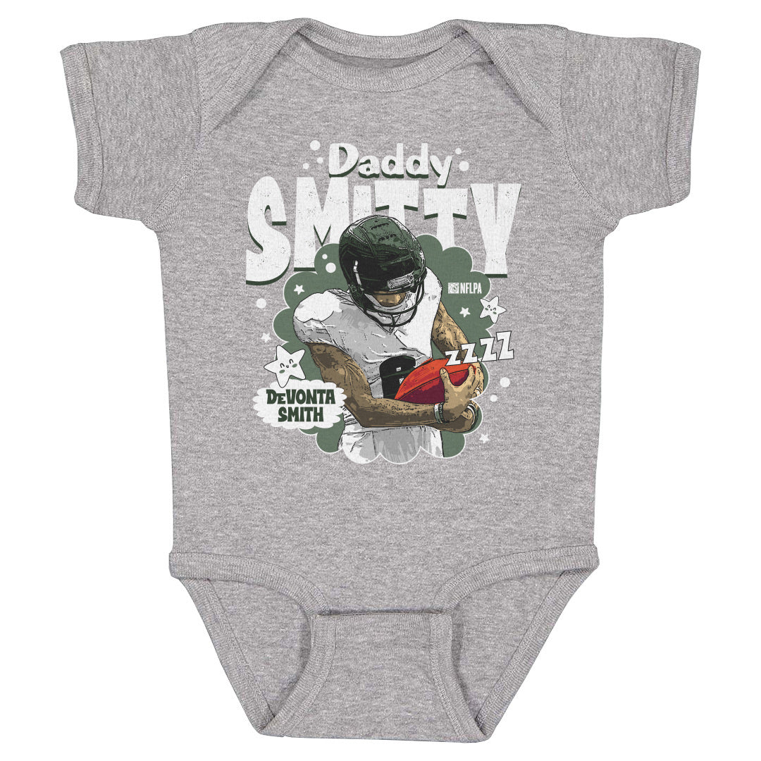 DeVonta Smith Kids Baby Onesie | 500 LEVEL