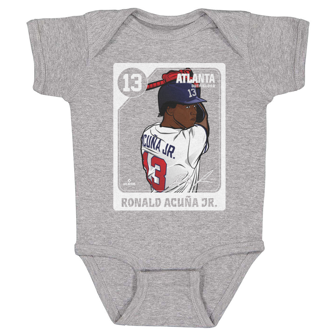 Ronald Acuna Jr. Kids Baby Onesie | 500 LEVEL