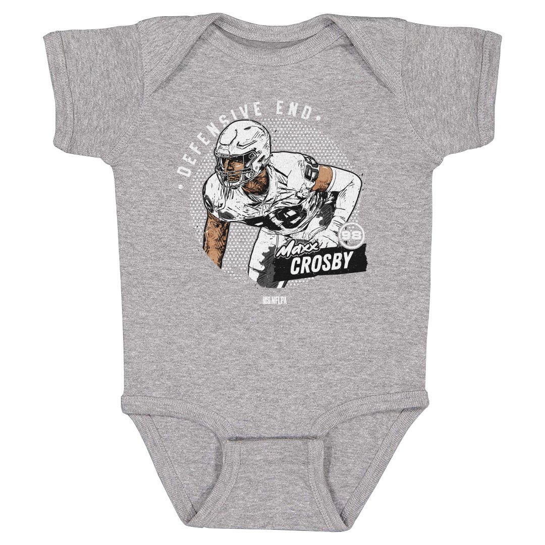 Maxx Crosby Kids Baby Onesie | 500 LEVEL