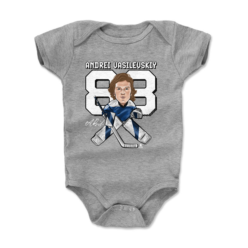 Andrei Vasilevskiy Kids Baby Onesie | 500 LEVEL