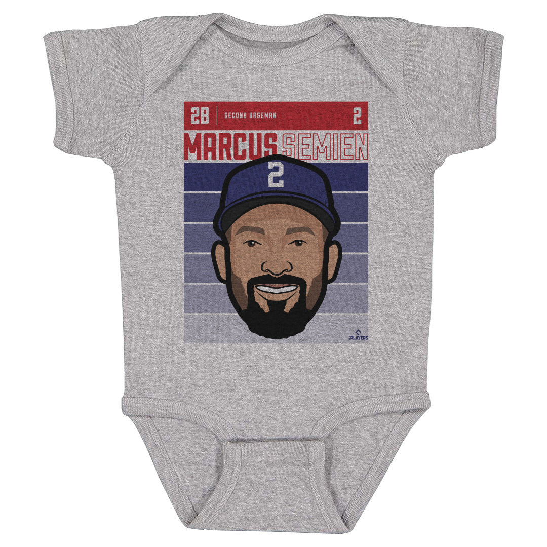 Marcus Semien Kids Baby Onesie | 500 LEVEL