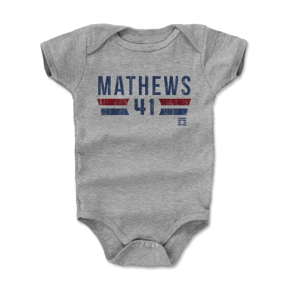 Eddie Mathews Kids Baby Onesie | 500 LEVEL