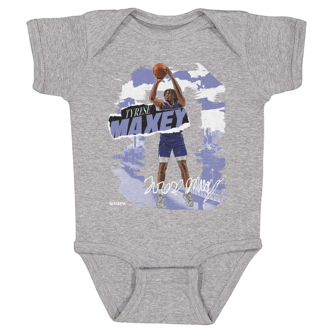 Tyrese Maxey Kids Baby Onesie | 500 LEVEL