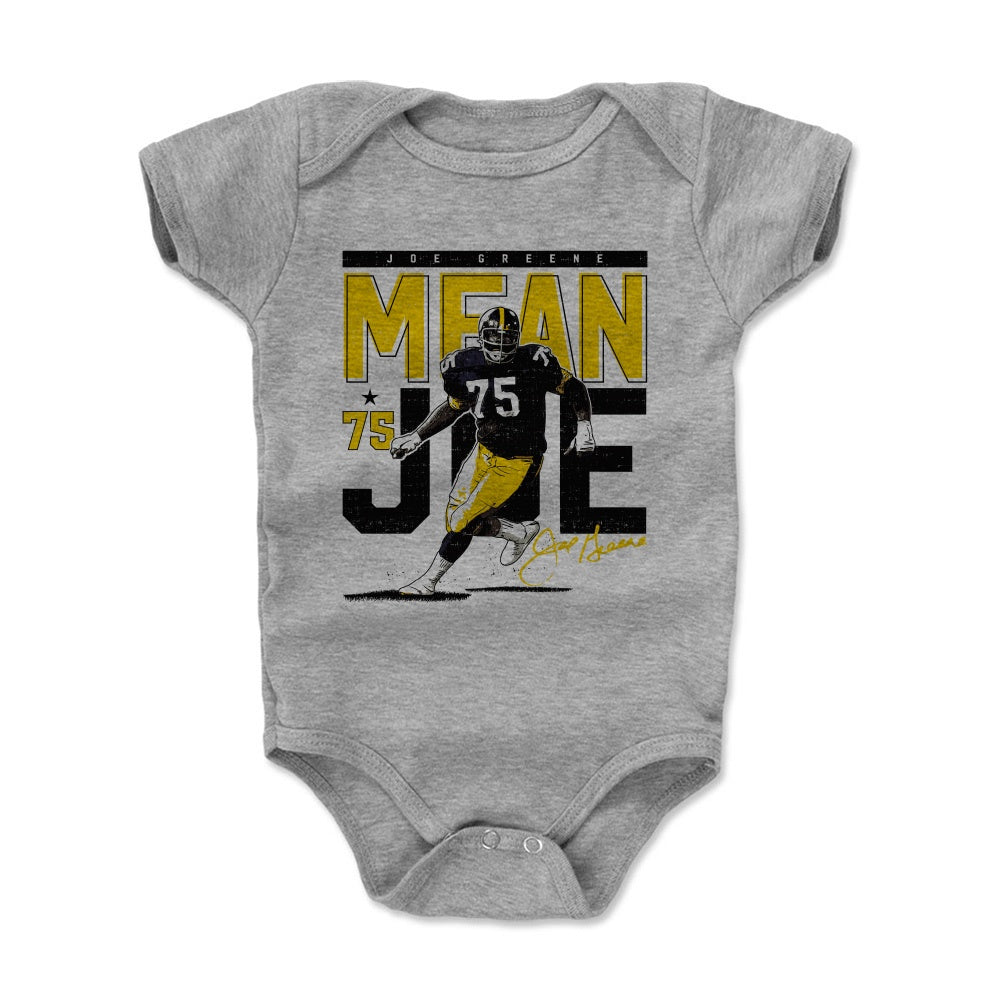 Mean Joe Greene Kids Baby Onesie | 500 LEVEL