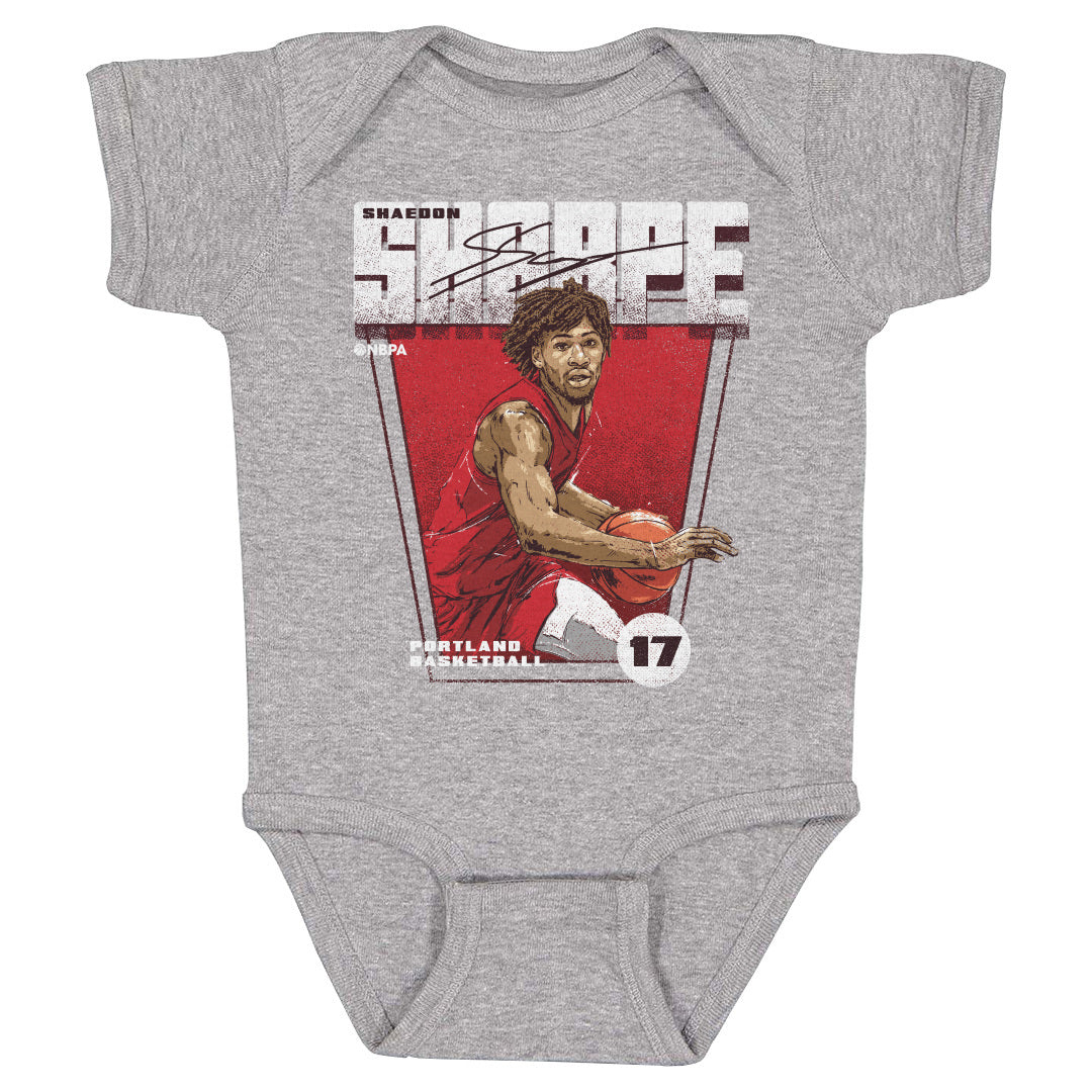 Shaedon Sharpe Kids Baby Onesie | 500 LEVEL