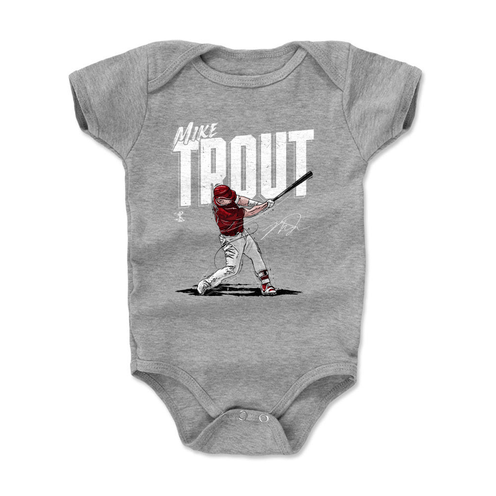 Mike Trout Kids Baby Onesie | 500 LEVEL