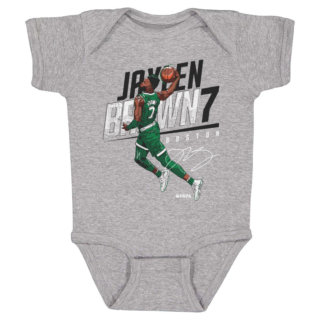 Jaylen Brown Kids Baby Onesie | 500 LEVEL