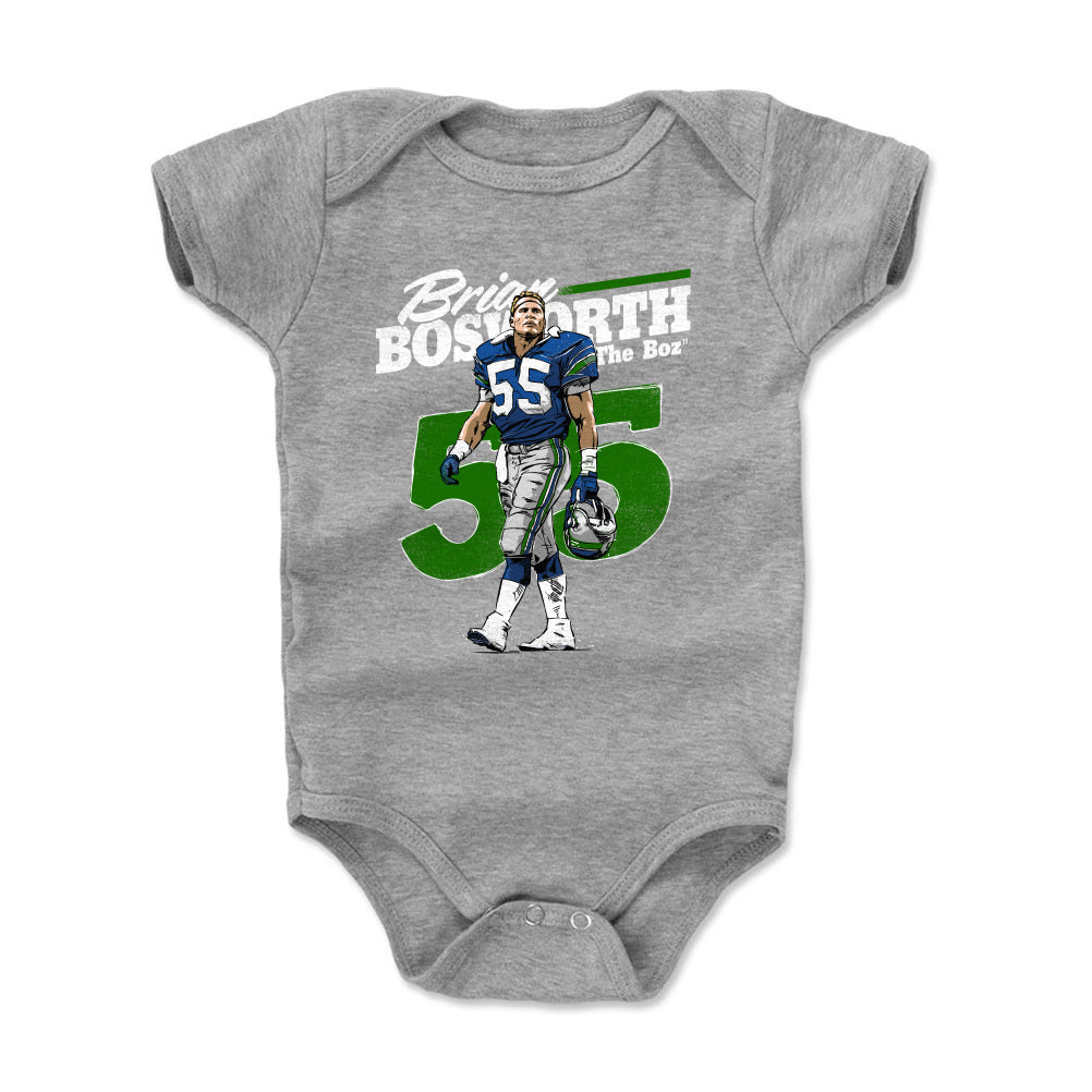 Brian Bosworth Kids Baby Onesie | 500 LEVEL