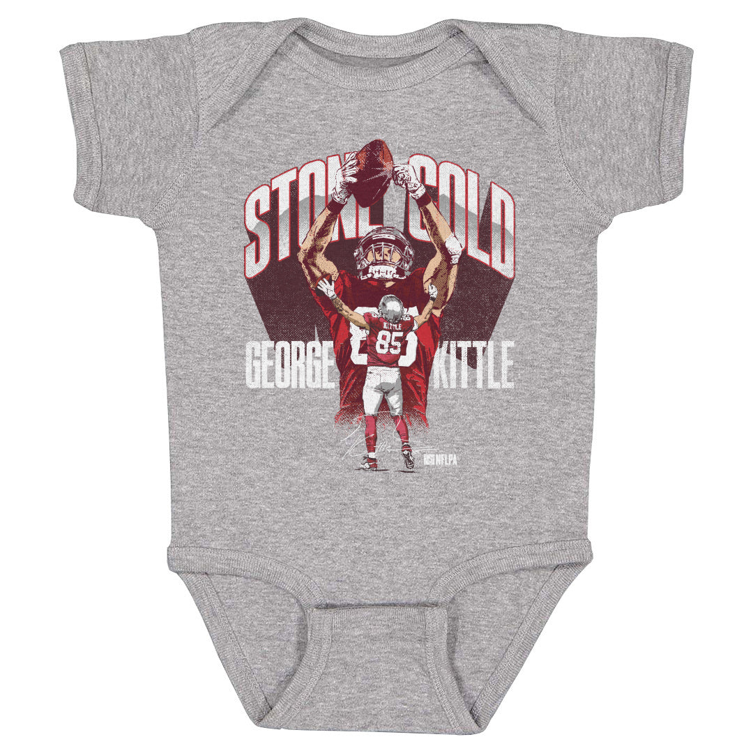 George Kittle Kids Baby Onesie | 500 LEVEL