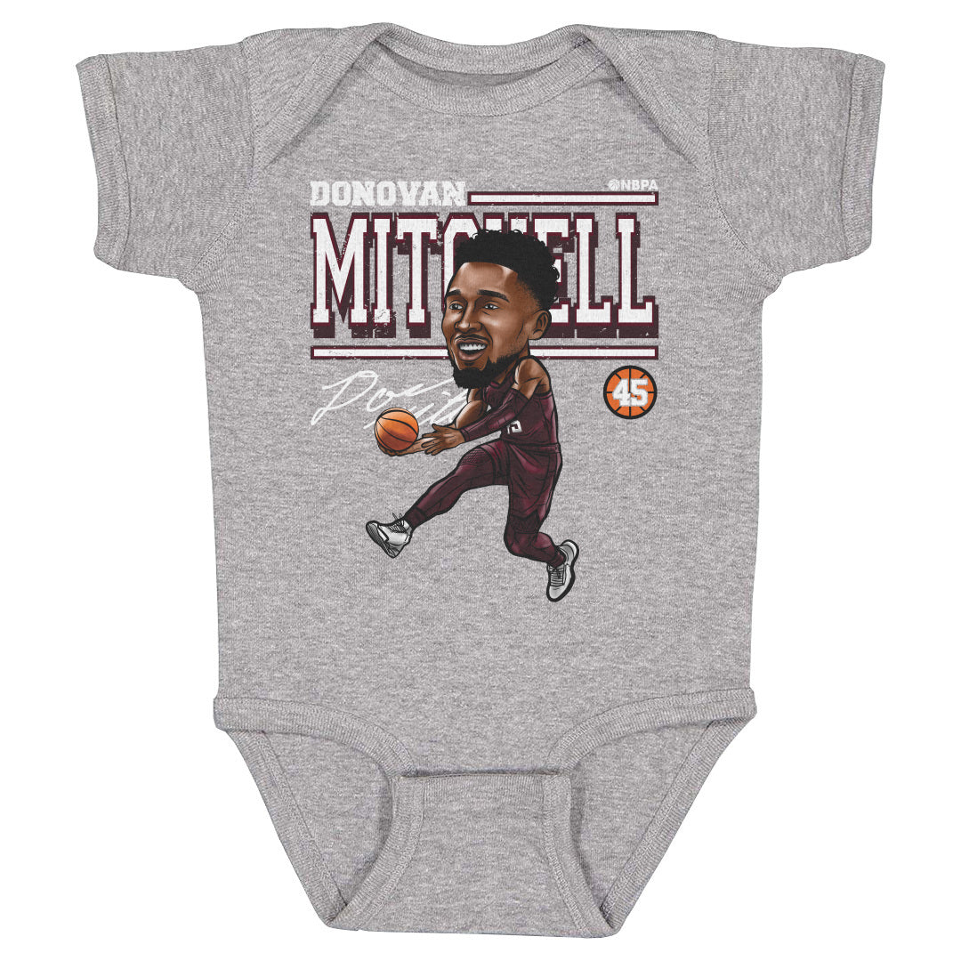 Donovan Mitchell Kids Baby Onesie | 500 LEVEL
