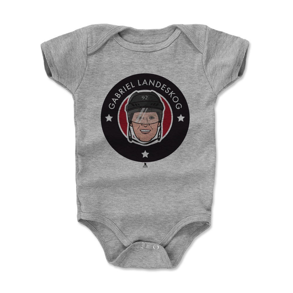 Gabriel Landeskog Kids Baby Onesie | 500 LEVEL