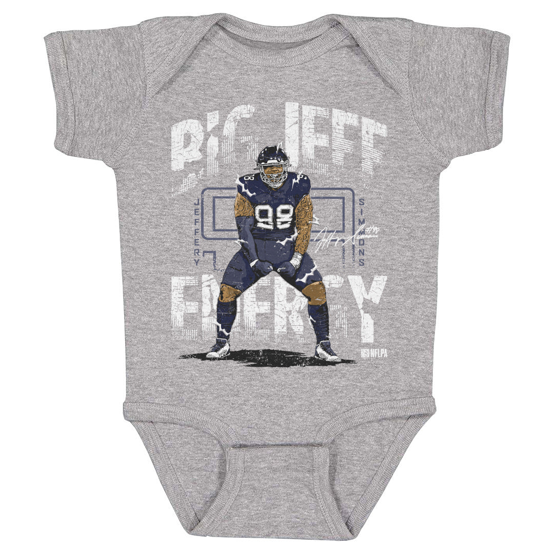 Jeffery Simmons Kids Baby Onesie | 500 LEVEL