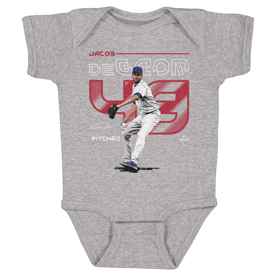 Jacob deGrom Kids Baby Onesie | 500 LEVEL