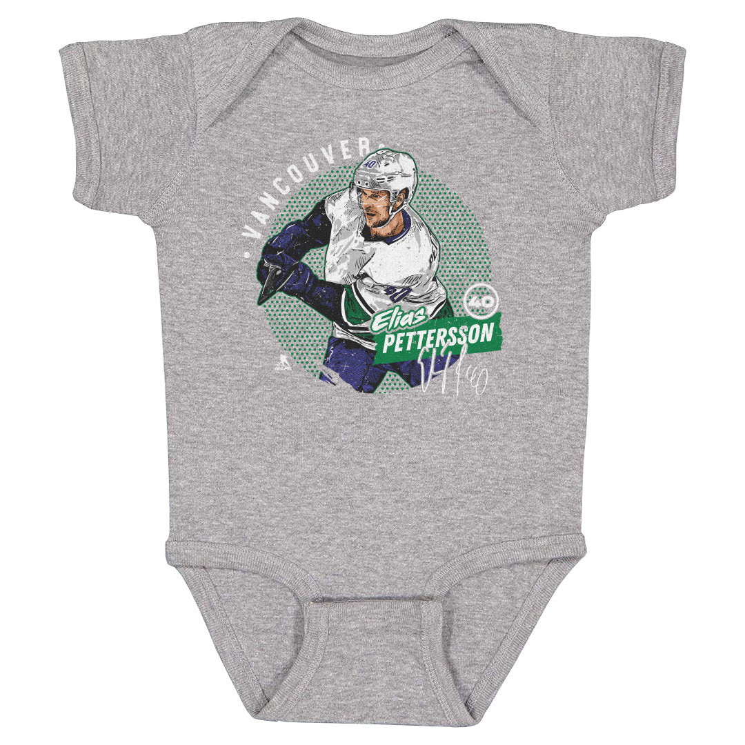 Elias Pettersson Kids Baby Onesie | 500 LEVEL