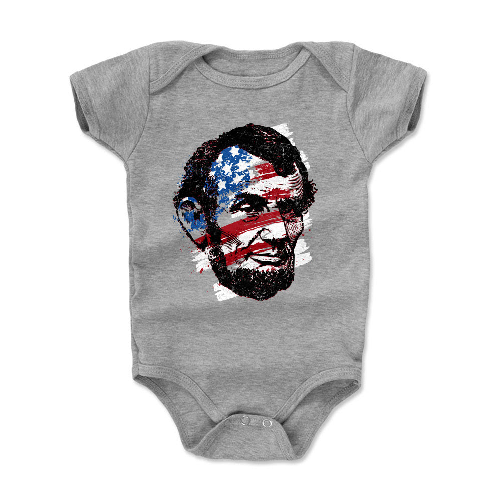 Abraham Lincoln Kids Baby Onesie | 500 LEVEL