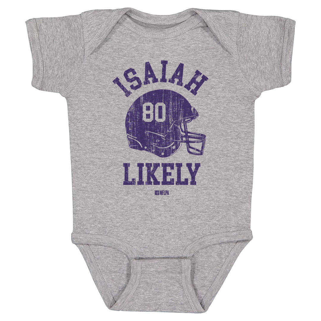 Isaiah Likely Kids Baby Onesie | 500 LEVEL