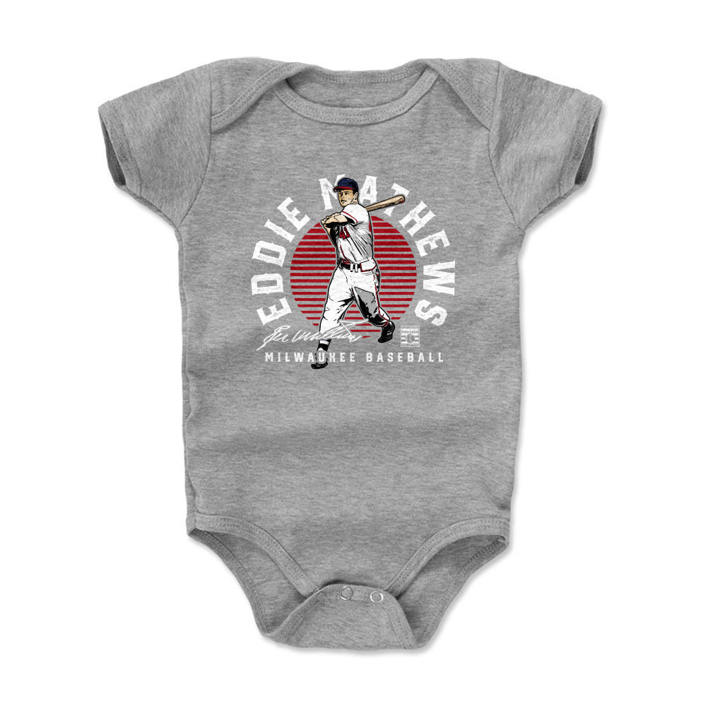 Eddie Mathews Kids Baby Onesie | 500 LEVEL