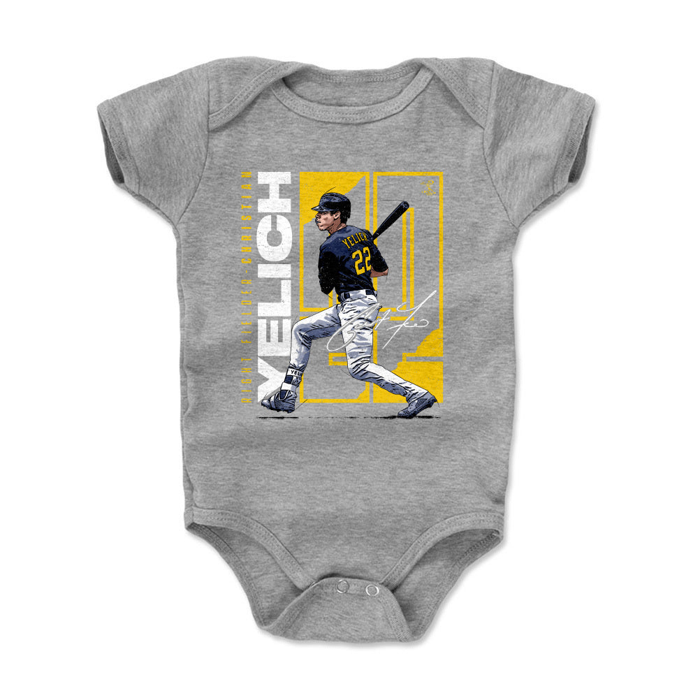 Christian Yelich Kids Baby Onesie | 500 LEVEL