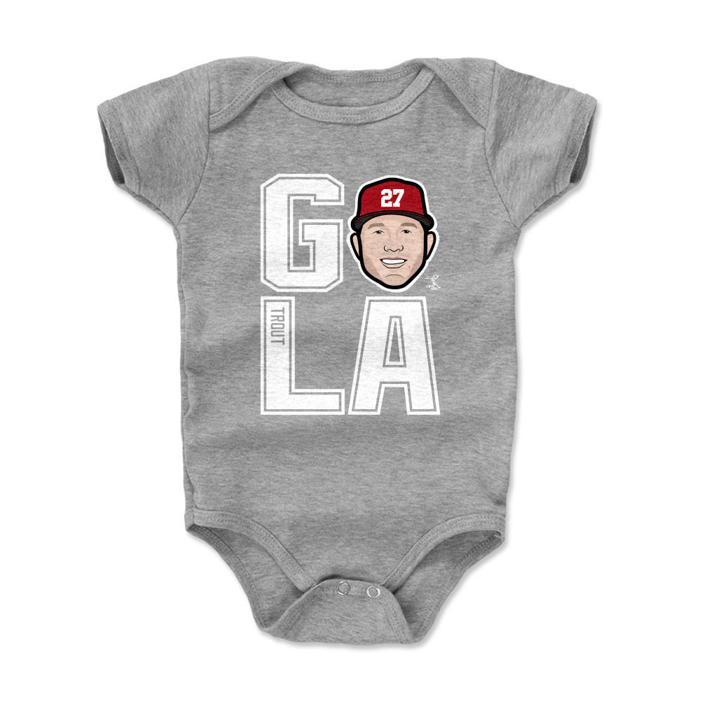 Mike Trout Kids Baby Onesie | 500 LEVEL