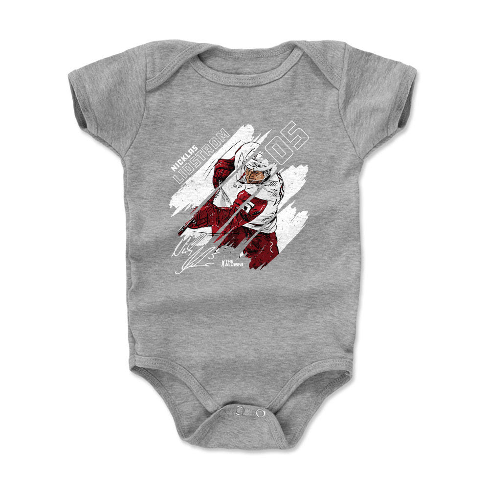 Nicklas Lidstrom Kids Baby Onesie | 500 LEVEL