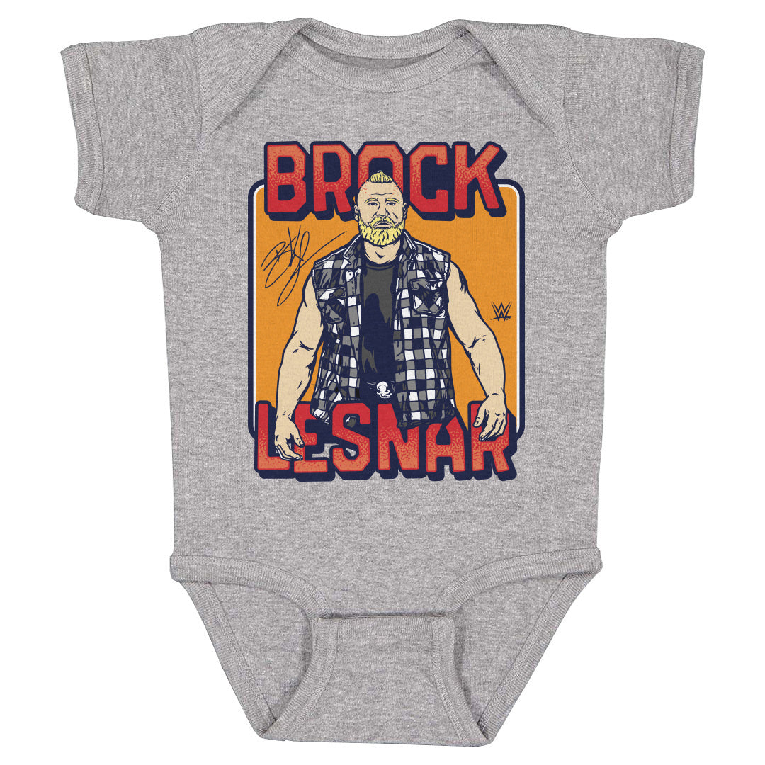 Brock Lesnar Kids Baby Onesie | 500 LEVEL