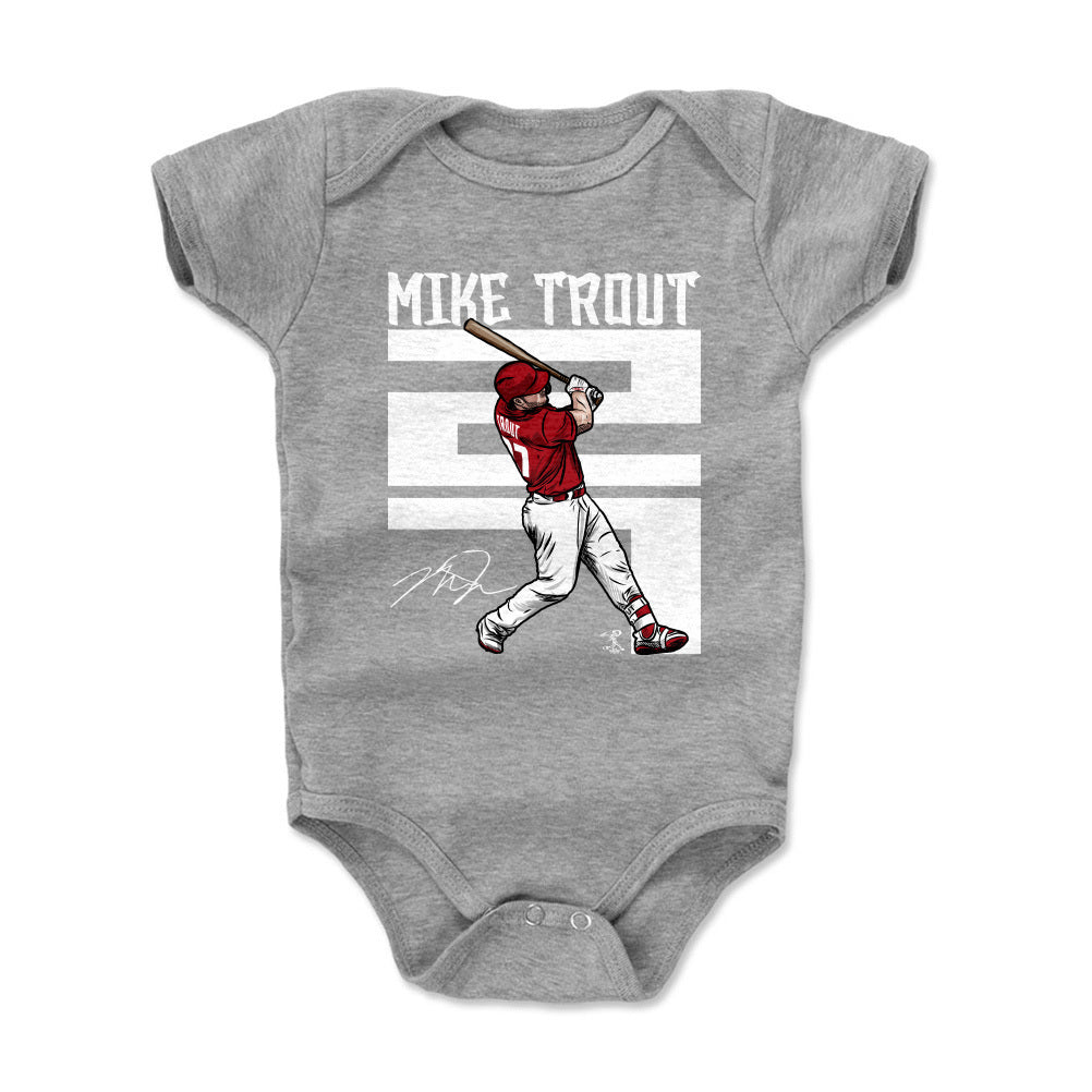 Mike Trout Kids Baby Onesie | 500 LEVEL