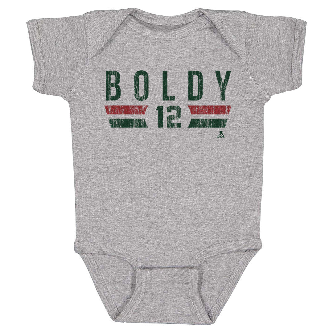 Matt Boldy Kids Baby Onesie | 500 LEVEL
