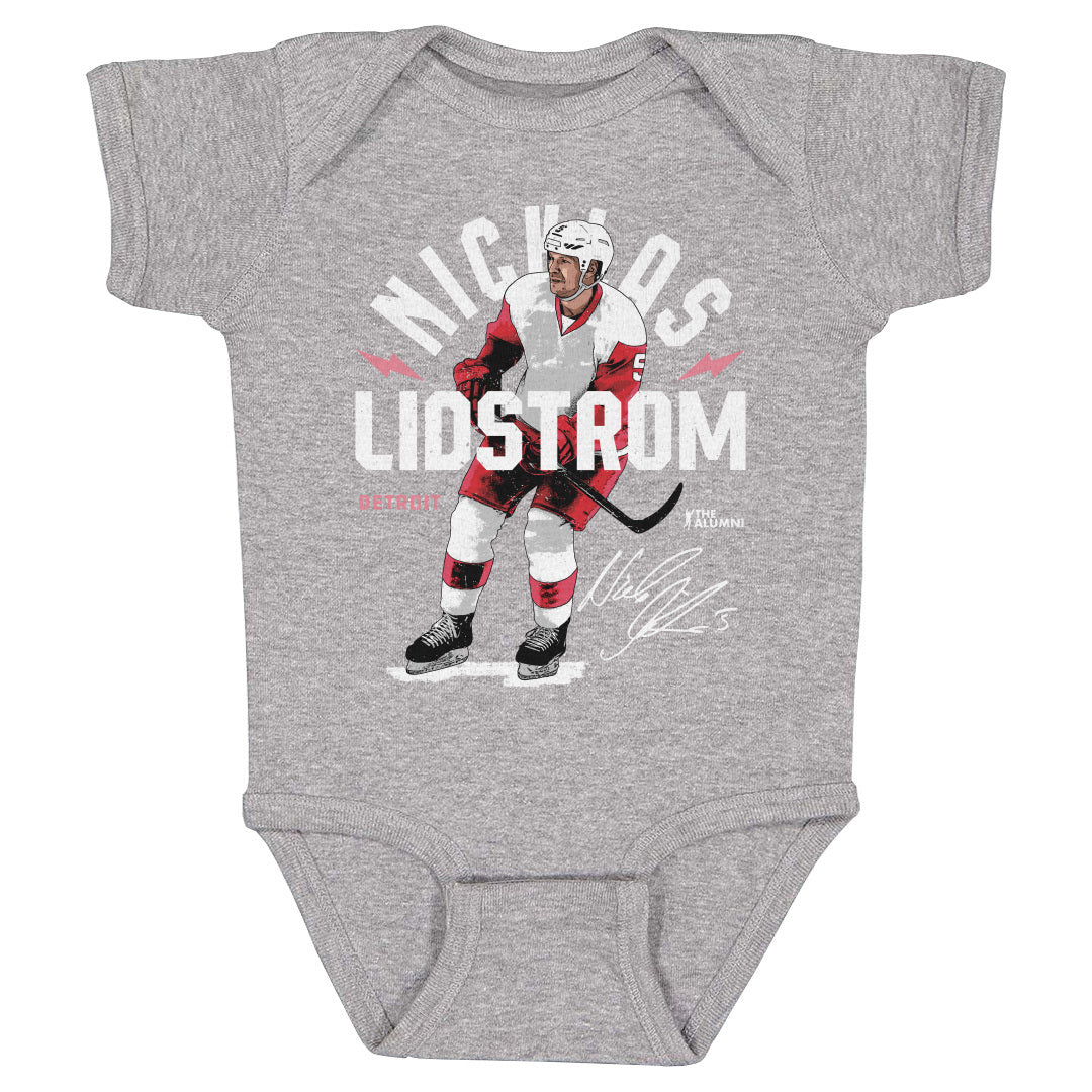 Nicklas Lidstrom Kids Baby Onesie | 500 LEVEL
