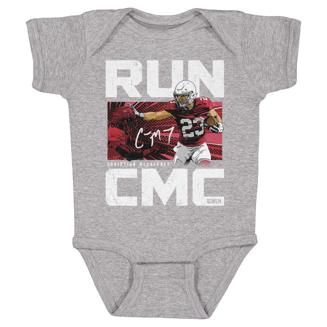 Christian McCaffrey Kids Baby Onesie | 500 LEVEL