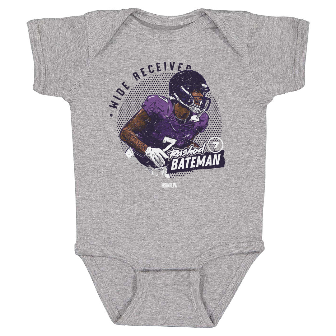 Rashod Bateman Kids Baby Onesie | 500 LEVEL