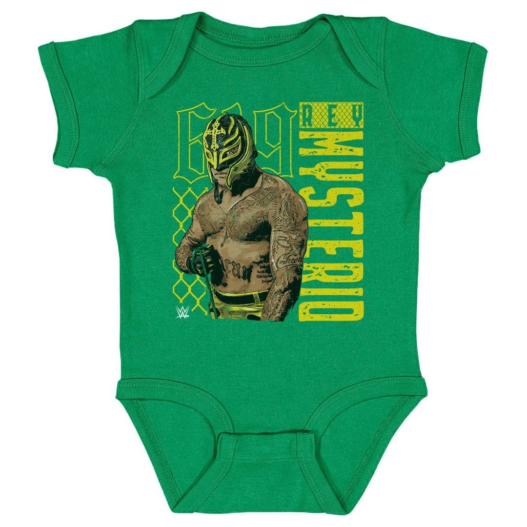 Rey Mysterio Kids Baby Onesie | 500 LEVEL