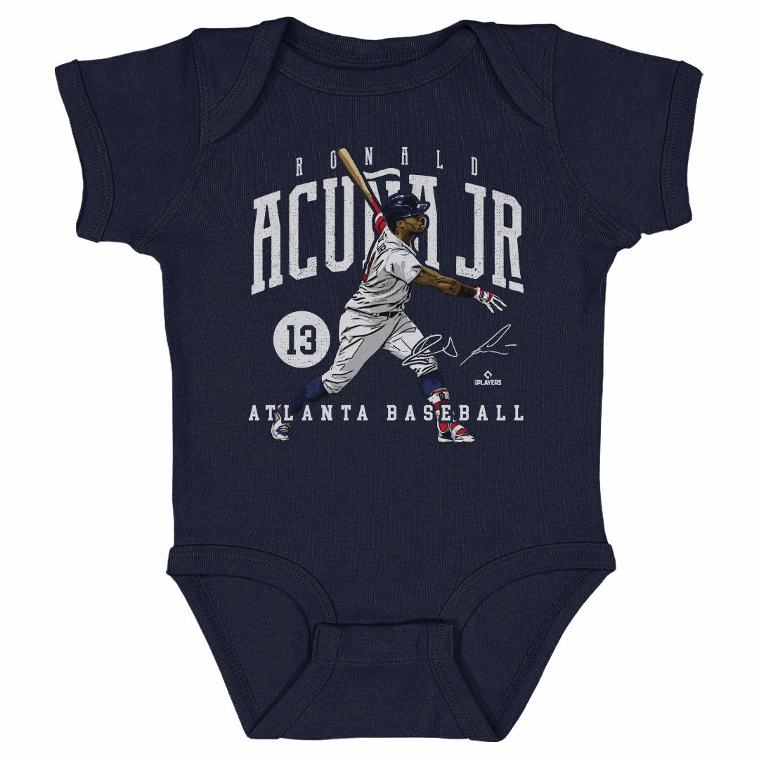 Ronald Acuna Jr. Kids Baby Onesie | 500 LEVEL