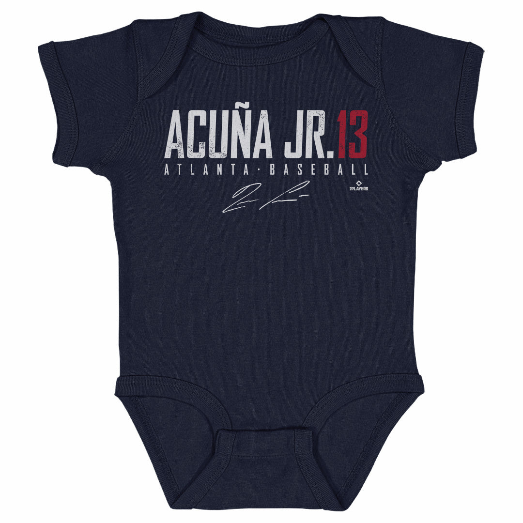 Ronald Acuna Jr. Kids Baby Onesie | 500 LEVEL