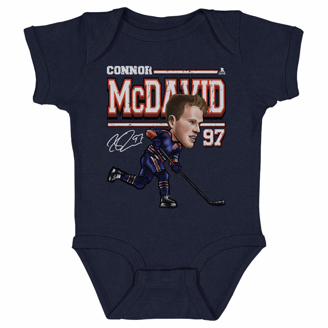 Connor McDavid Kids Baby Onesie | 500 LEVEL