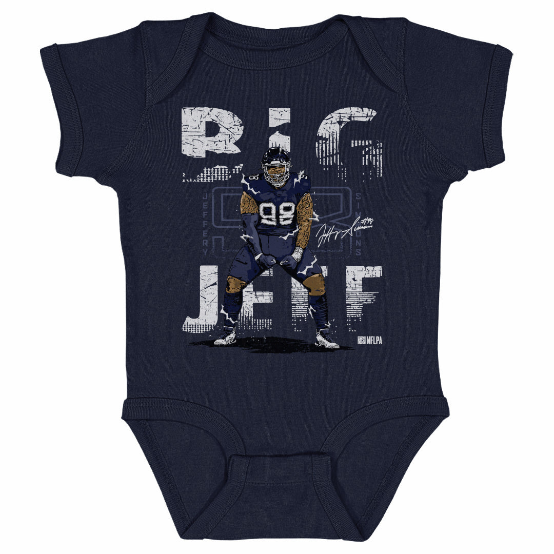 Jeffery Simmons Kids Baby Onesie | 500 LEVEL