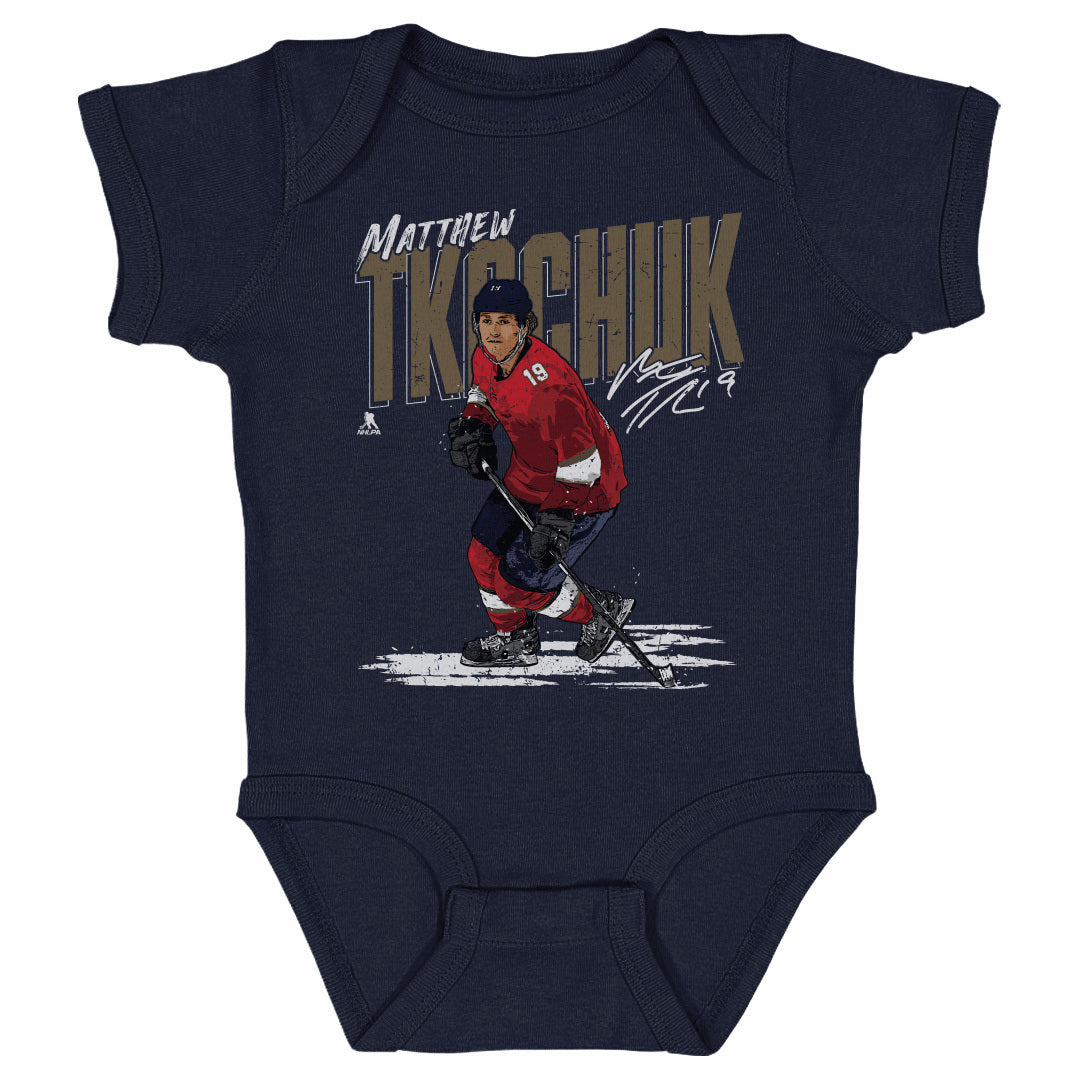 Matthew Tkachuk Kids Baby Onesie | 500 LEVEL