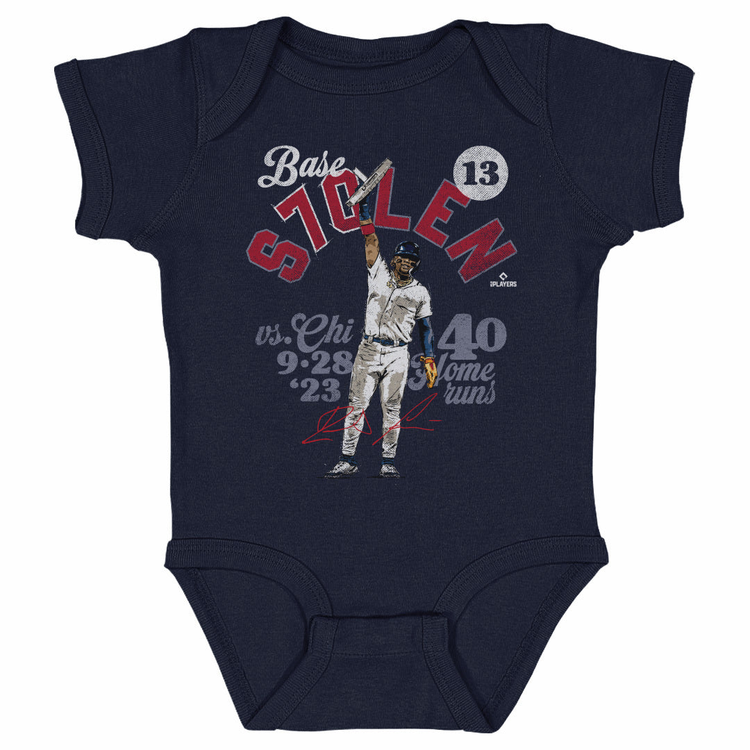 Ronald Acuna Jr. Kids Baby Onesie | 500 LEVEL