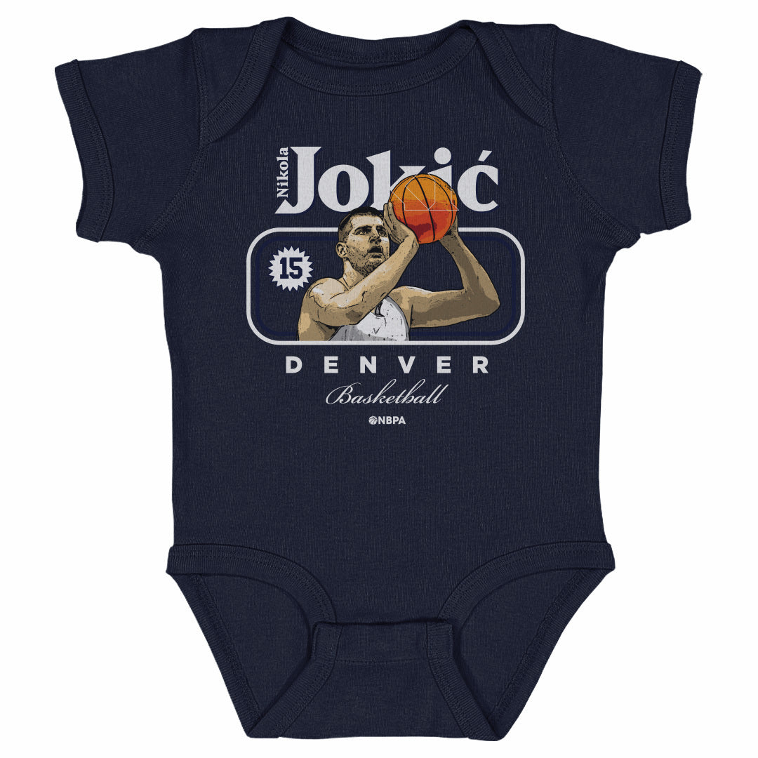 Nikola Jokic Kids Baby Onesie | 500 LEVEL