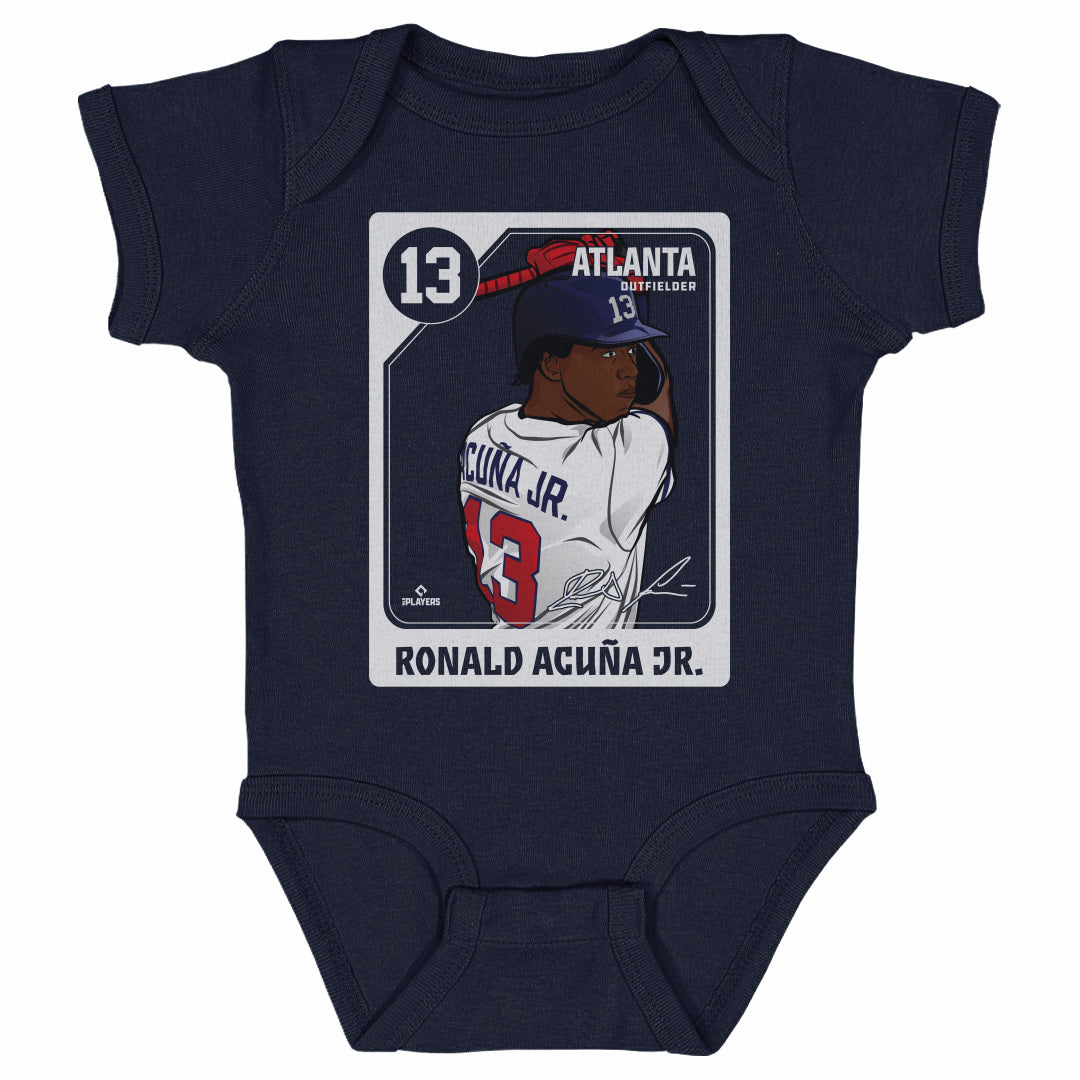 Ronald Acuna Jr. Kids Baby Onesie | 500 LEVEL