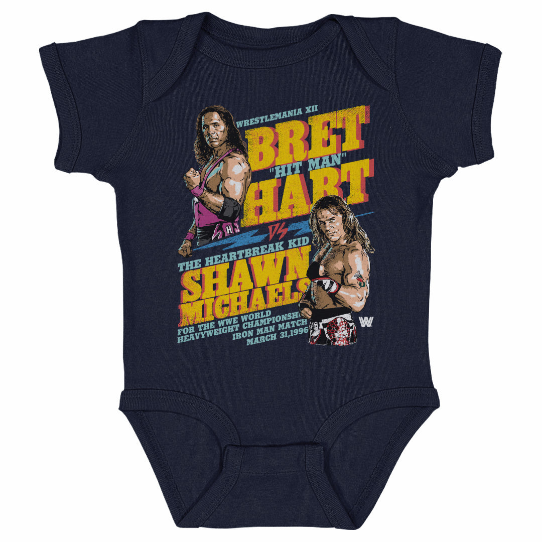 Bret Hart Kids Baby Onesie | 500 LEVEL