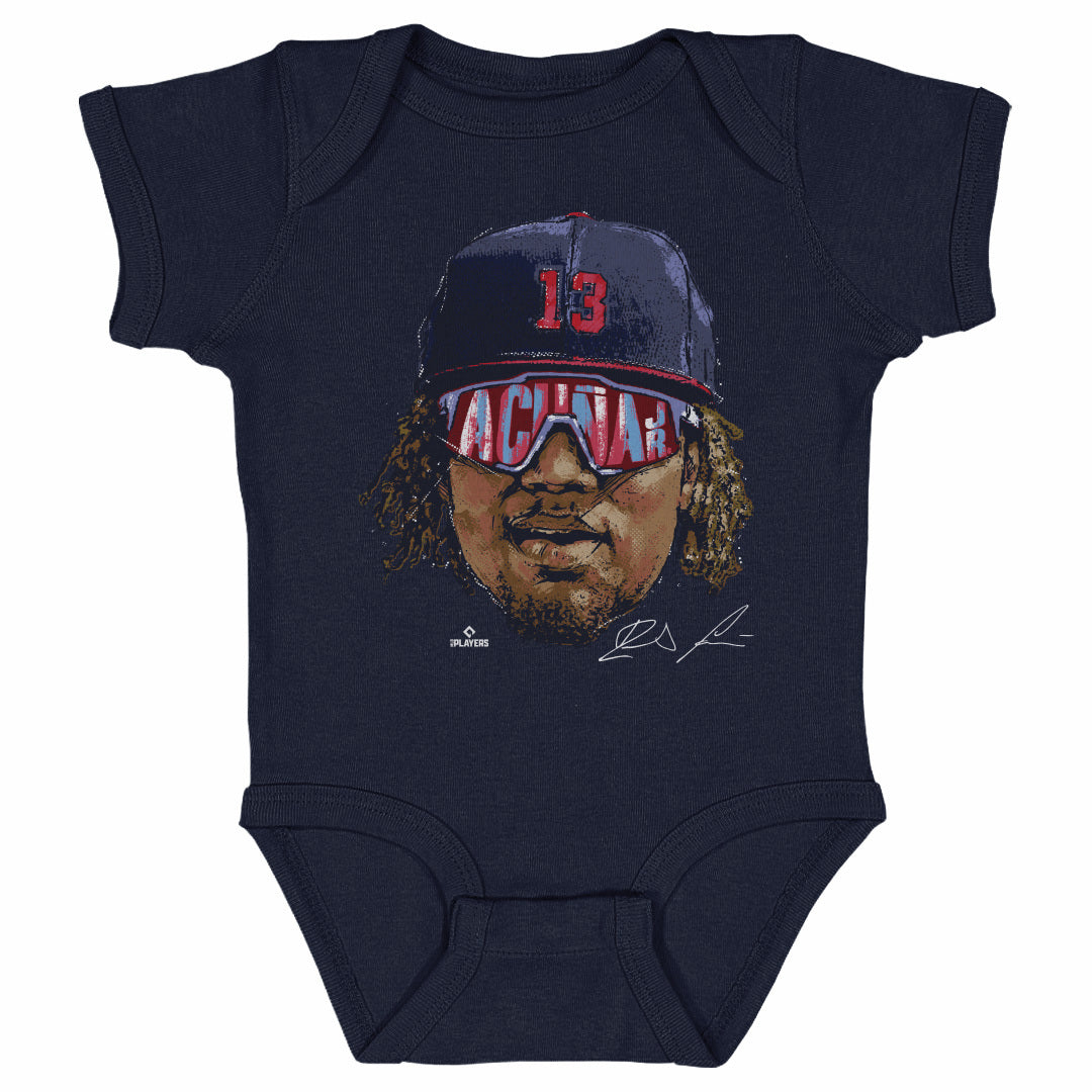 Ronald Acuna Jr. Kids Baby Onesie | 500 LEVEL