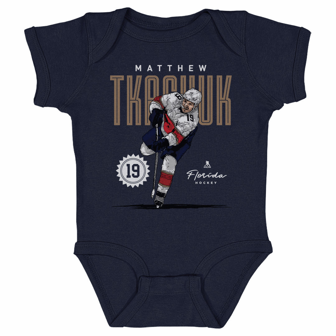 Matthew Tkachuk Kids Baby Onesie | 500 LEVEL