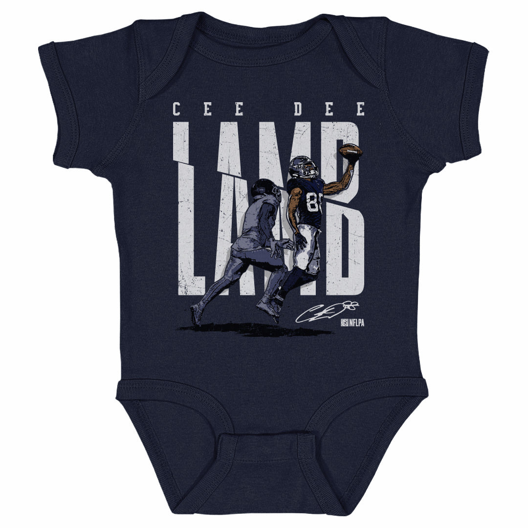 CeeDee Lamb Kids Baby Onesie | 500 LEVEL