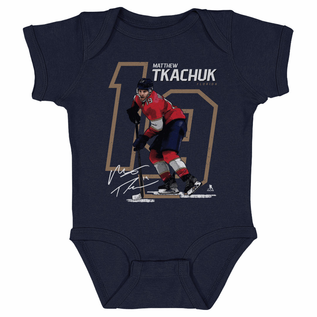 Matthew Tkachuk Kids Baby Onesie | 500 LEVEL