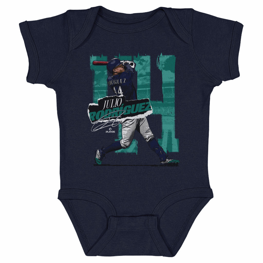 Julio Rodriguez Kids Baby Onesie | 500 LEVEL