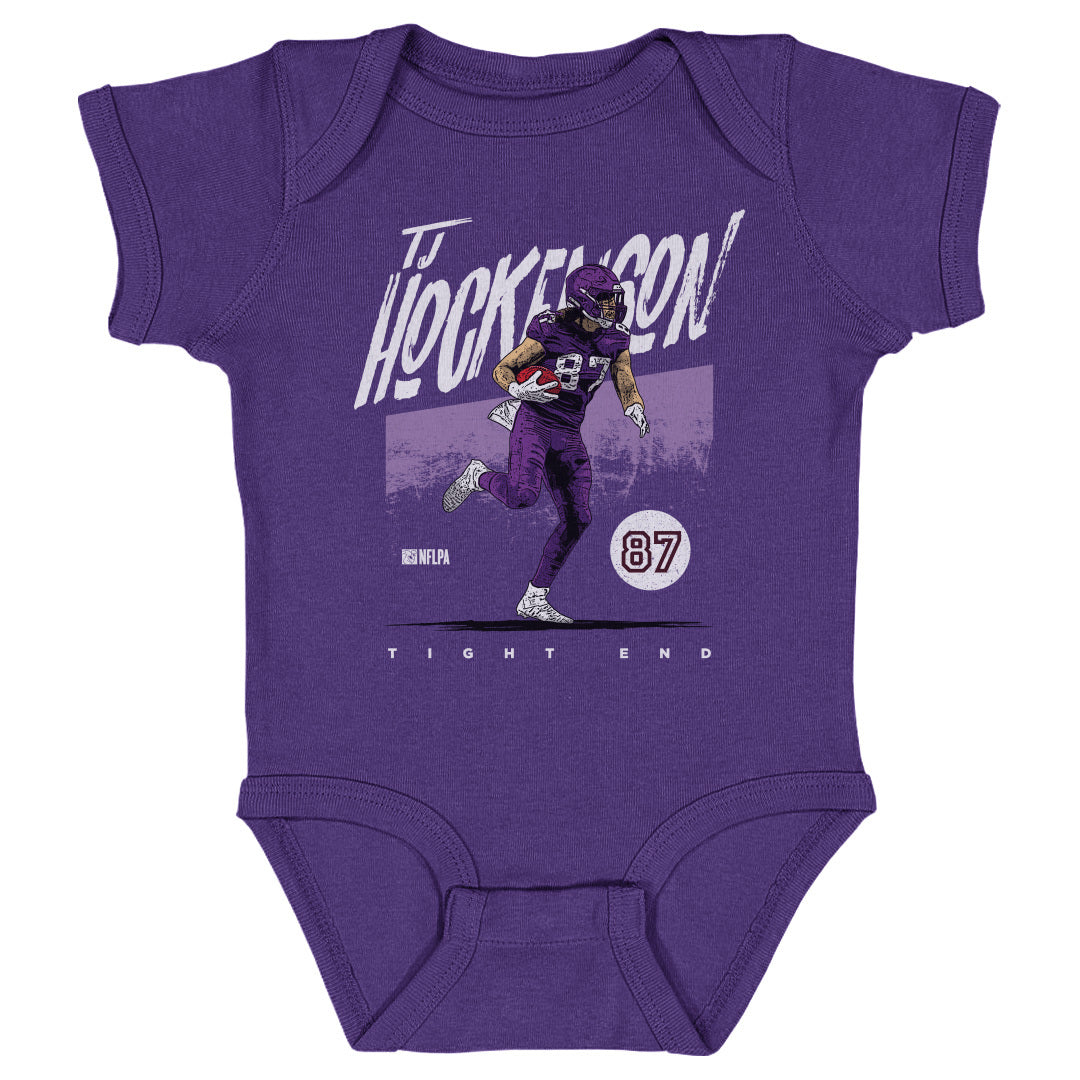 T.J. Hockenson Kids Baby Onesie | 500 LEVEL