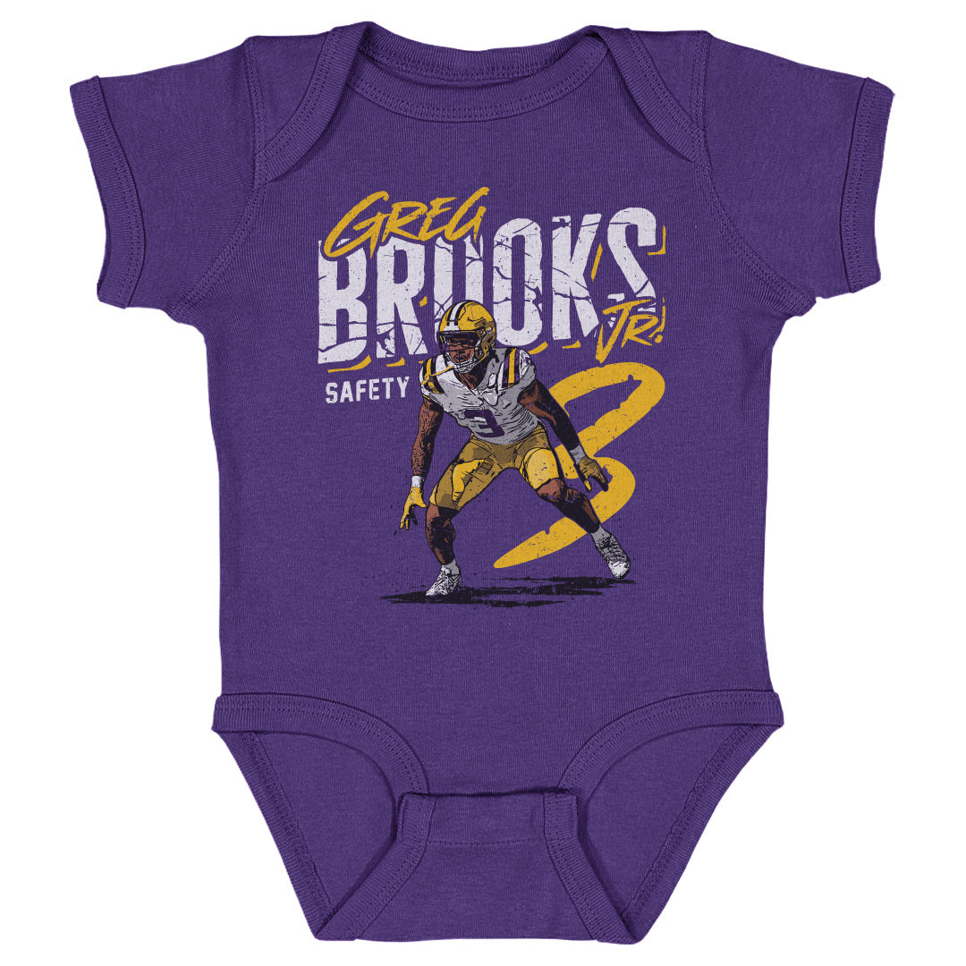 Greg Brooks Jr. Kids Baby Onesie | 500 LEVEL