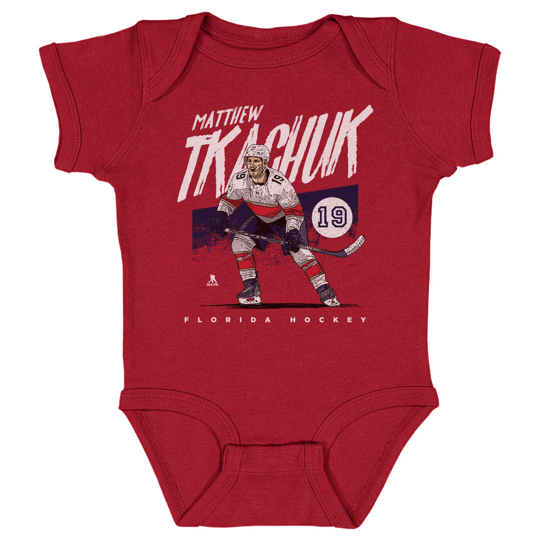 Matthew Tkachuk Kids Baby Onesie | 500 LEVEL
